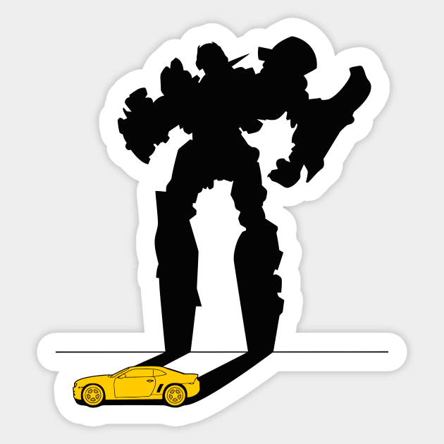 The Robocar Sticker by Gandosann